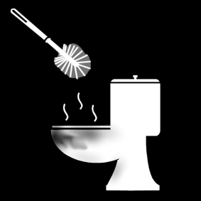wc schoonmaken